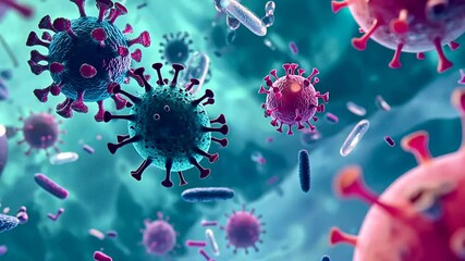 Poster - Exploring the fascinating world of microorganisms and their unseen impact on our lives Generative AI