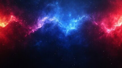 dark blue and red gradient abstract with minimal graining crafted