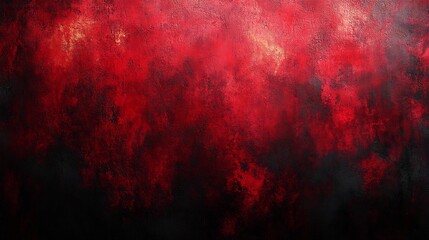Wall Mural - grain red and black textured abstract background with slight