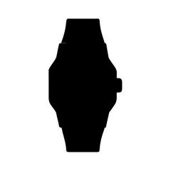 Aufkleber - explore time with this black smartwatch vector graphic for digital design and creative projects toda