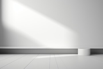 Poster - Minimalist White Room Display.