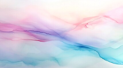Poster - A Blend of Serenity Soft Pastel Hues Create a Calming Abstract Design Perfect for Elegant Wallpapers and Backgrounds Inviting Relaxation