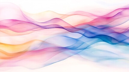 Poster - An Abstract Elegance A Symphony of Colors in a Harmonious Dance A Fusion of Design Elements for a Visually Stunning and Captivating Wallpaper