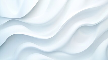 Poster - A Symphony of Subtle Swirls A Delicate Dance of Light and Shadow Creating an Elegant Abstract Wallpaper Design with Fluid Forms and Gentle Curves