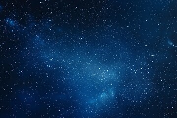 Poster - blue planet with a starry sky background. dark space. abstract cosmic background. elements of text a