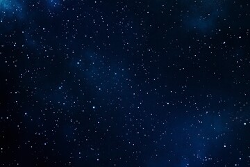 Poster - blue planet with a starry sky background. dark space. abstract cosmic background. elements of text a