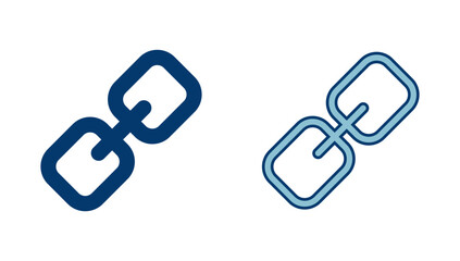 Poster - External link symbol icon vector. Link icon isolated on white background. Link vector icon. Hyperlink chain symbol
