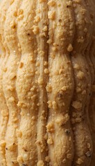 Poster - Peanut Shell Texture Close-up, A Natural Earthy Surface. Macro Photograph Reveals Intricate Details. Roughness Visible, Creating A Beautiful Pattern. Organic Structure Seen At High Magnification.