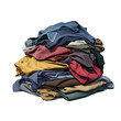 © MDKHALILUR - pile of clothes isolated on transparent background generative