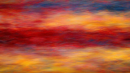Poster - stunning red and yellow sky at dusk creating a celestial canvas of colorful hues that evoke feelings