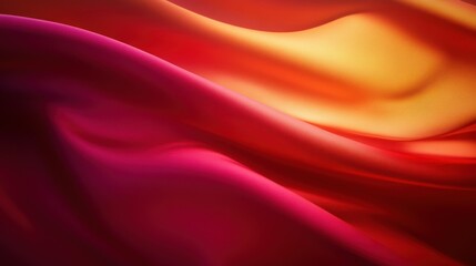 Poster - smooth gradient abstract background with dynamic curves evoking