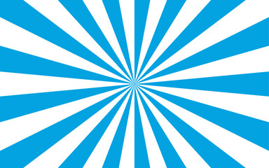 Aufkleber - Abstract hypnotic radial spiral pattern and visual illusion of motion and depth. Dynamic sense of energy, reminiscent of retro posters or optical art. Sunburst background with pattern beam rays. 