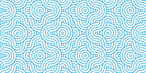 Poster - overlapping pattern minimal diamond geometric waves spiral transparent and abstract circle wave line