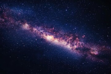 Poster - Flight to endless stars showcasing the beauty of the universe at night, 4k flight to endless stars