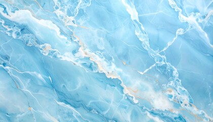 Poster - Flowing serenity abstract water texture digital art calm environment aerial view tranquil concept