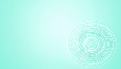 Poster - Water ripples in a tranquil environment abstract photography soft blue background artistic viewpoint serene concept