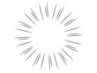 © Prihatin  - Sunburst Explosion Handdrawn Design Element Fireworks grey Rays cartoon doodles