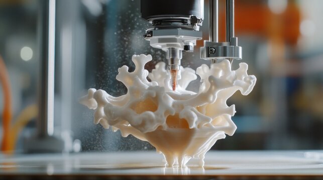 3D printing a complex organic structure