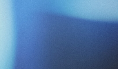 Fototapete - Blue gradient texture with grainy surface