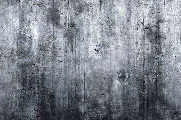 Poster - Gray Concrete Wall Texture - Grungy gray concrete wall texture, perfect for backgrounds or design projects. Shows aged, weathered surface