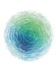 Poster - Subtle Water Ripple Engraving Sketch - Abstract concentric circles, symbolizing growth, calmness, energy, infinity, and fluidity. Elegant and serene design