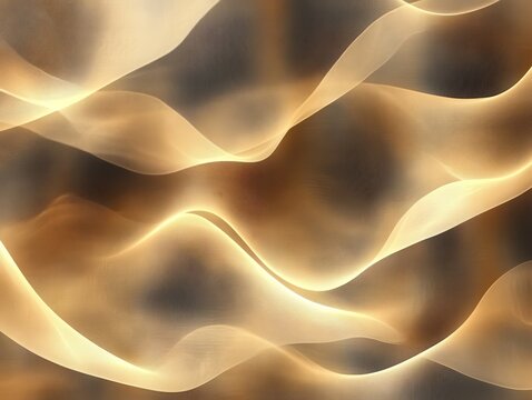 Background shows fold ripple, abstract haze pulses