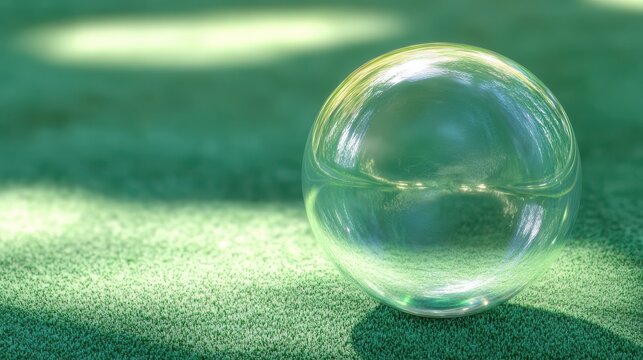 Background shows surreal ripple, bubble light push