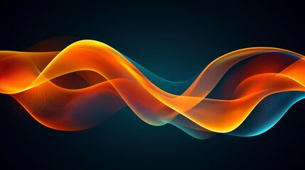 An artistic depiction of digital information flow, featuring streams of binary code set against a dark backdrop, titled Spectral Current, is an illustration