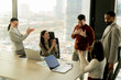 © BGStock72 - Exciting moments of success in a modern office setting filled with celebration and teamwork
