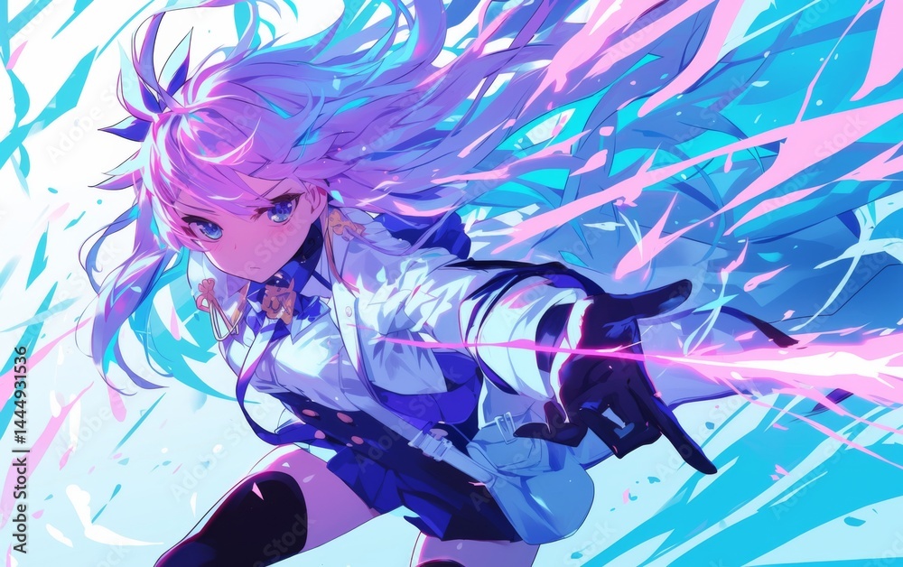 ファンタジー風アニメキャラクターイラスト 角 #characterdesign #ファンタジーイラスト #pendraw #lineart