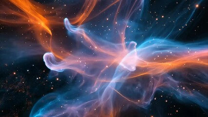 Wall Mural - colorful nebulae swirling through the vast universe create a stunning cosmic vista, colorful nebulae