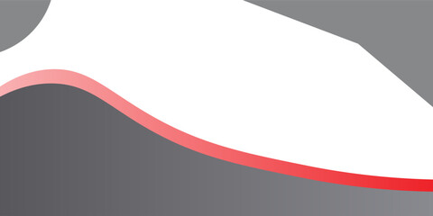 Aufkleber - wave background with gray red color.eps10
