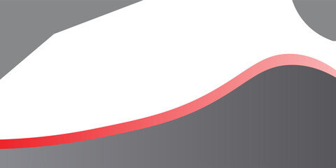 Aufkleber - wave background with gray red color