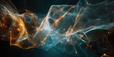 Wall Mural - Abstract swirling nebula