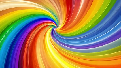 Poster - vibrant swirl of colors creates abstract pattern, showcasing spectrum of hues that evoke joy and cre