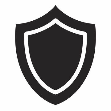 Security Shield icon on white background