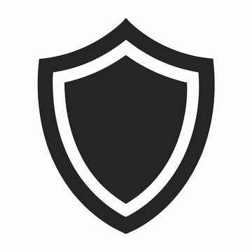 Security Shield icon on white background