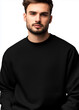 © Ina Krel - Portrait of a man with a well-groomed beard wearing a plain black sweatshirt.