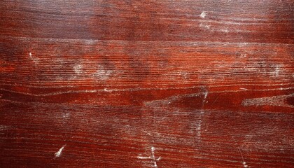 Aufkleber - dark red polished wood texture with natural grain and scratches – ideal for website backgrounds, branding surfaces, print layouts, or graphic overlays

