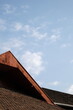 © Thonphon - A simple sky seen through a wooden roof that shows the passage of time, perhaps at Kornets Hus.