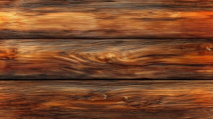 Poster - Rustic wooden backdrop with rich texture ideal for eco-friendly mockup designs