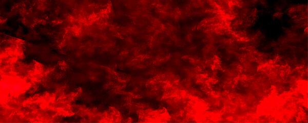 Wall Mural - Abstract red black realistic cloudscape atmosphere mist or smog vector. Abstract Watercolor red grunge background. Textured Smoke. abstract background with natural texture. smoke exploding art.	

