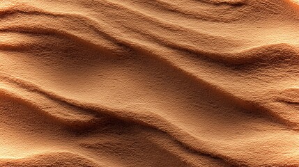 Poster - Rich textured backdrop showcasing flowing sand patterns with ample copy space for design work