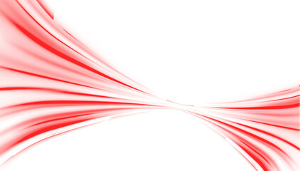 Wall Mural - png vector red light line with futuristic motion effect and abstract automobile blur, glowing trail 
