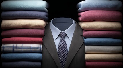 Poster - Business simplification director dressed in a suit focused on removing complexity to enhance operational efficiency