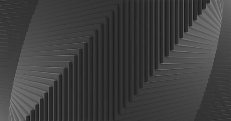 Poster - Abstract gray background geometric pattern of design 3d render