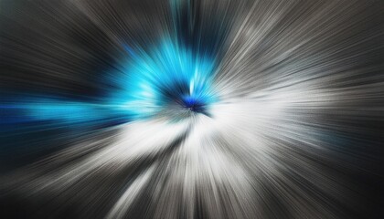 Aufkleber -  abstract blue and white light burst explosion background for digital design, web banners, futuristic branding, and high impact print graphics