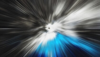 Aufkleber -  abstract blue and white light burst explosion background for digital design, web banners, futuristic branding, and high impact print graphics