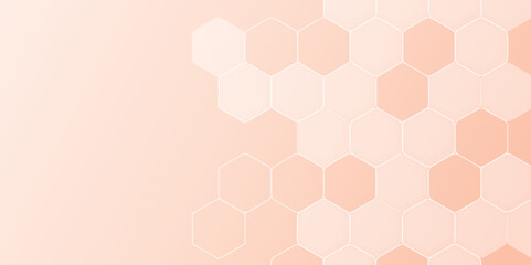 abstract background with honeycombs seamless pattern hexagon.modern simple style hexagonal graphic c