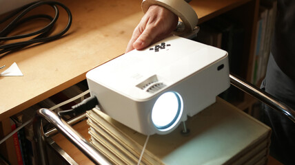 Digital Video Projector for Home or Office Use